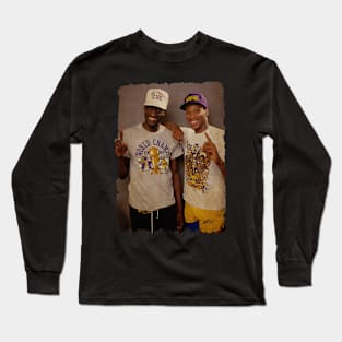 Michael Cooper and Byron Scott Vintage Long Sleeve T-Shirt